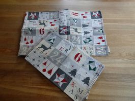 Tischläufer und 4 Tischsets Weihnachten von Sander - 426193