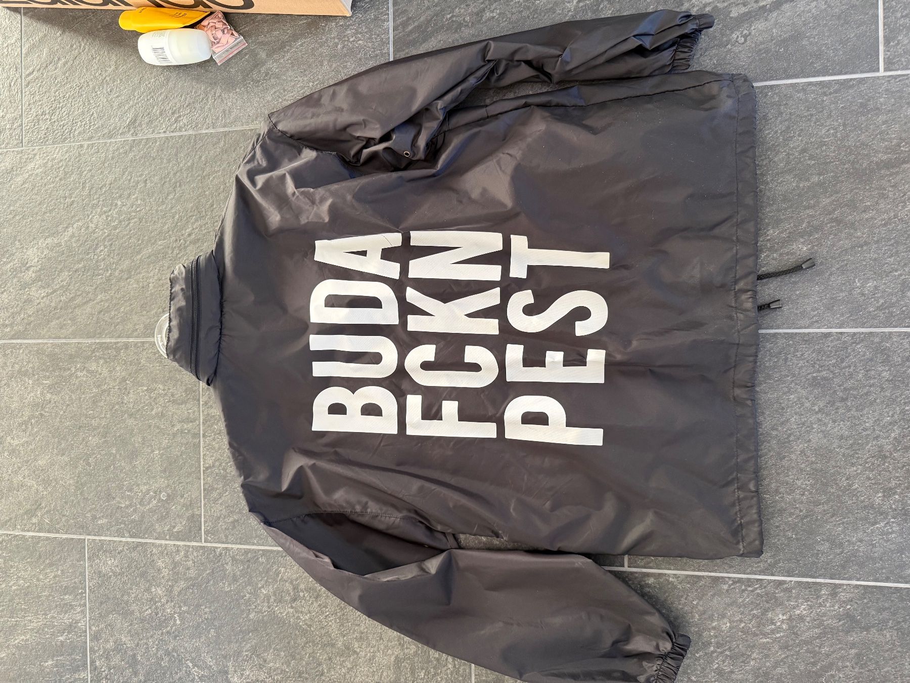 Giacche: BUDAFCKNPEST WINDBREAKER JACKET BLACK SIZE M – Usato da Stadel venduto da silentjelly 4