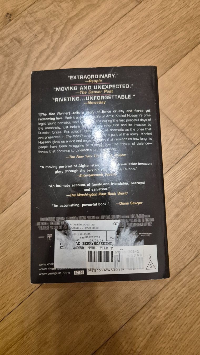 Bücher: Book - The Kite Runner from Khaled Hosseini – Gebraucht aus Bitsch von cka_6hff 1