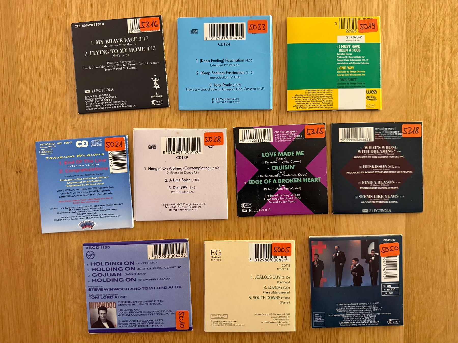 CD: Mini CD Single Sammlung Lot Eurythmics McCartney uvm – Usato da Basel venduto da Rouge. 2
