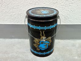 alte Blechdose Dose Blech ZAHNER KAFFEE ZOLLIKON ZÜRICH