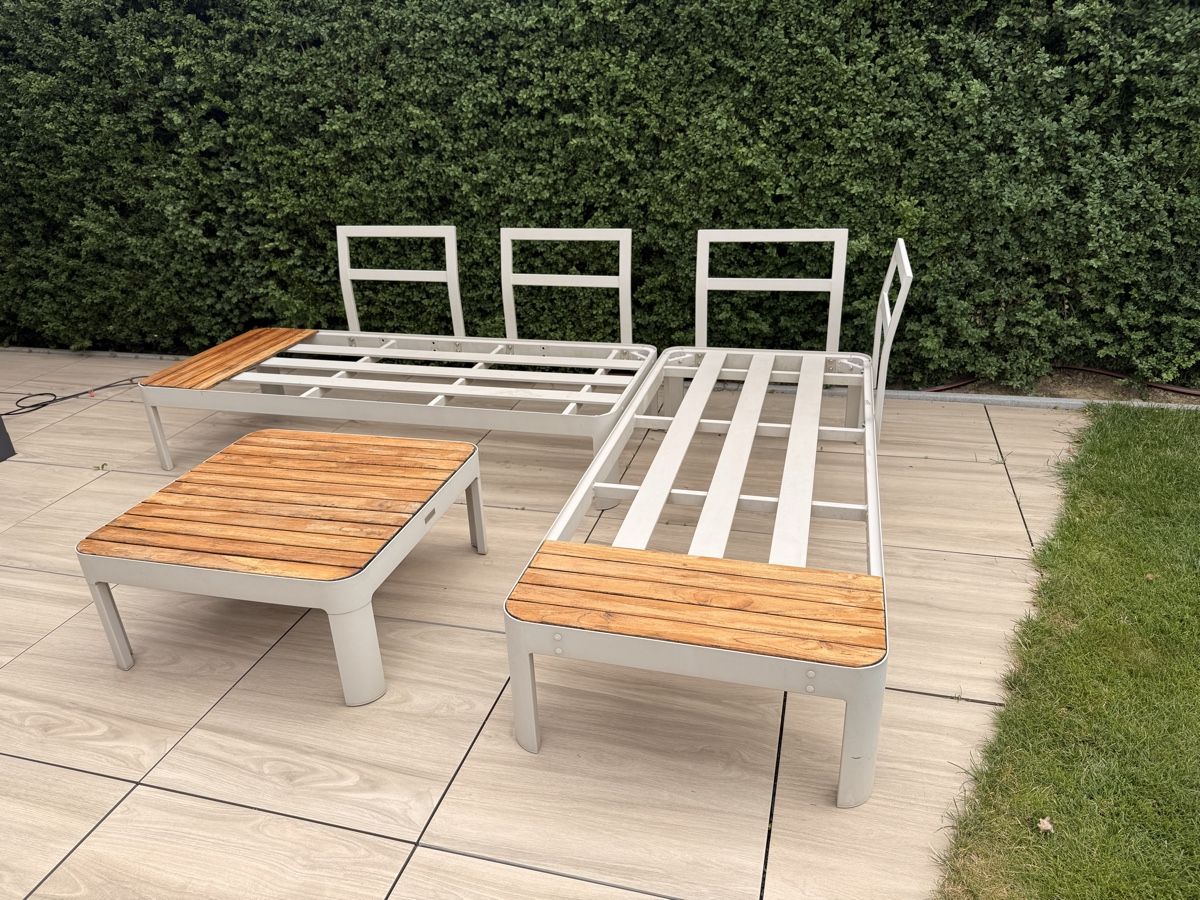 Liegen & Liegestühle: Schönes Lounge Sofa und Coffee Table – Gebraucht aus Niederhasli von GNAE_ZH 4
