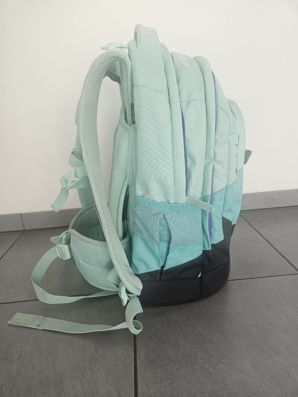 Satch Borse & Zaini: Satch Schulrucksack mint schwarz – Usato da Kölliken venduto da Ladina1986 3