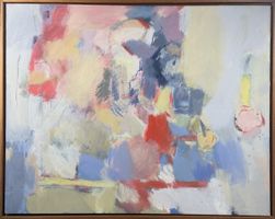 ALEJANDRO SEGROVE (1982) Grande astrazione olio su tela 