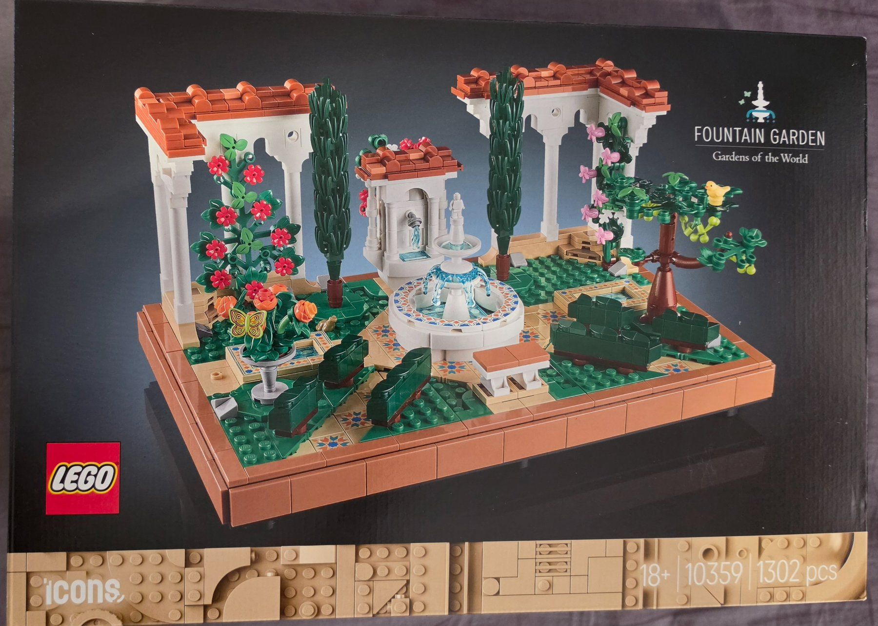 Lego Spielzeuge: LEGO Icons 10359 Springbrunnengarten – Gebraucht aus Winterthur von tan_2d8n 2
