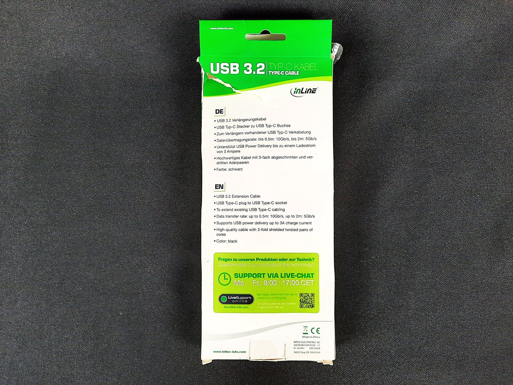 Câbles: INLINE-USB-3.2-0.5m – Neuf (Voir description) à Beinwil am See par Restwert_Beinwil 2