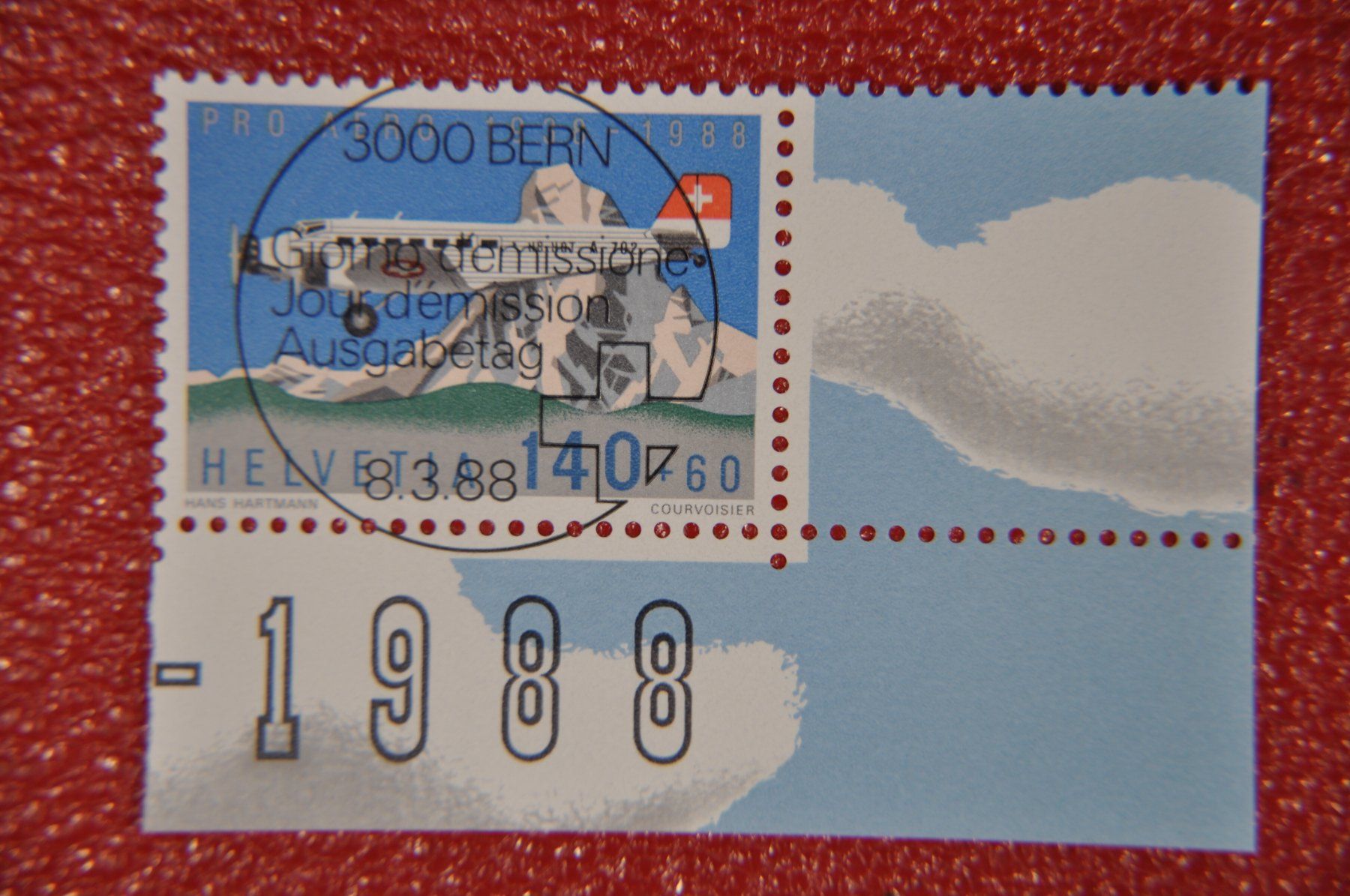 Tutti i francobolli: F49 Flugpost ET Vollstempel – Usato da Wolfhalden venduto da Zinauktion