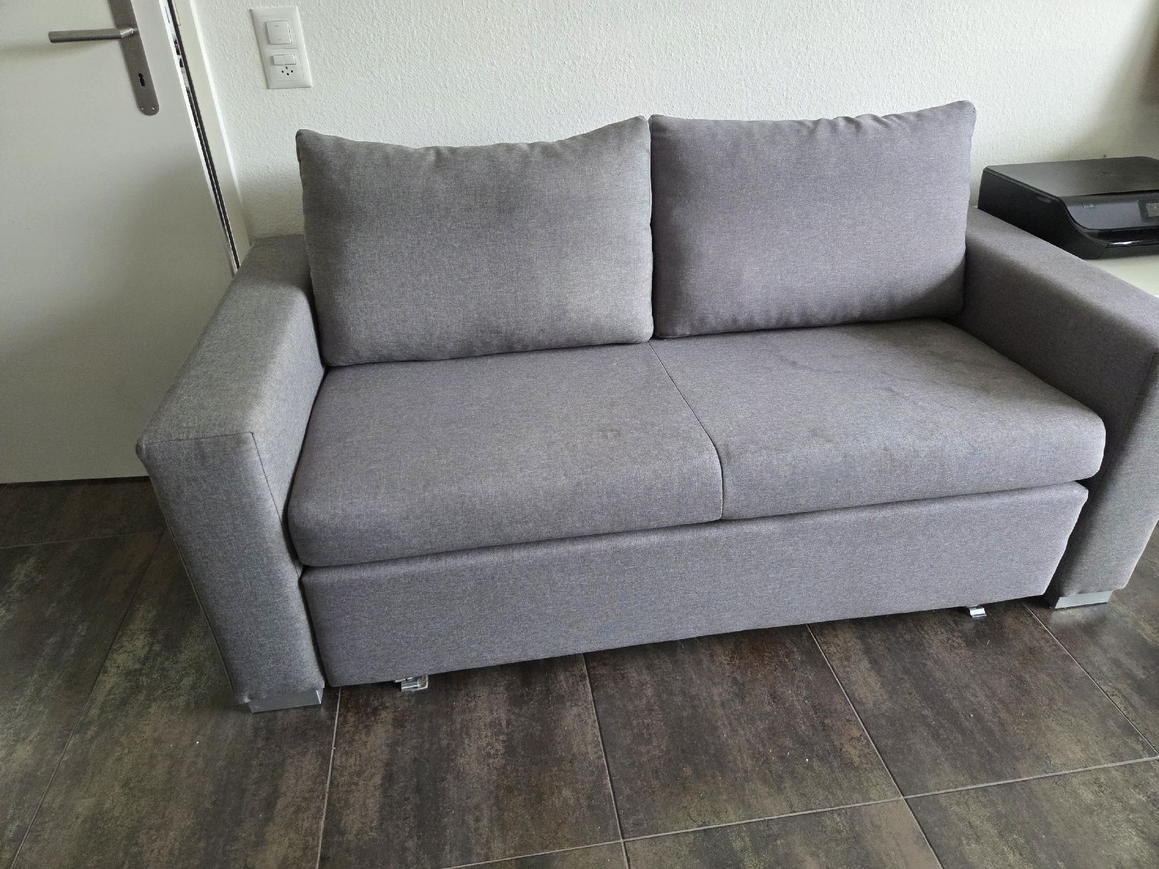 Sofas: Graues Sofa / Schlafsofa / mit Schlaffunktion – Gebraucht aus Basel von mruffcia155 3