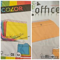 Briefumschläge Bunt & Office gelb
