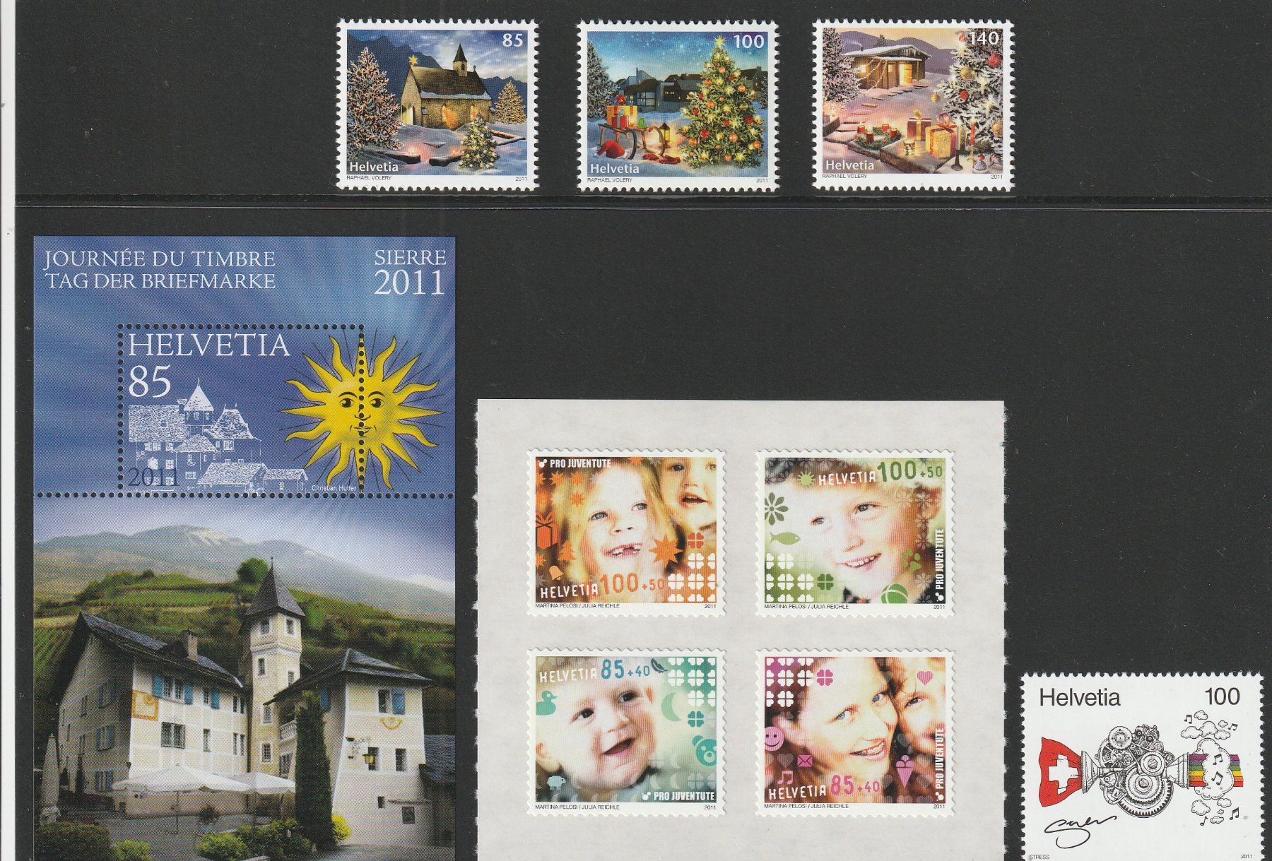 Tutti i francobolli: CH Frankaturware Jahresserie 2011 – Usato da Rupperswil venduto da Ema10 1