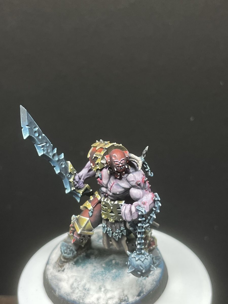 Kit di modellismo & Modellini statici: Warhammer AoS Khorne Slaughterpriest - pro quality paint – Nuovo (secondo la descrizione) da Münchwilen AG venduto da fed_qj7w 5