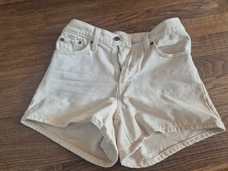Levi's 80s Mom Jeans Shorts offwhite size 24