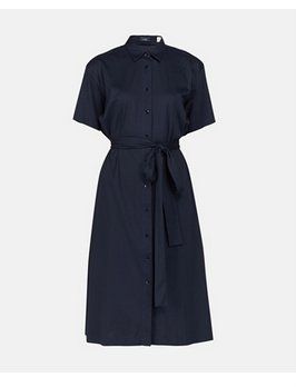 VAN LAACK Hemdblusenkleid  DUNKELBLAU GR. 40