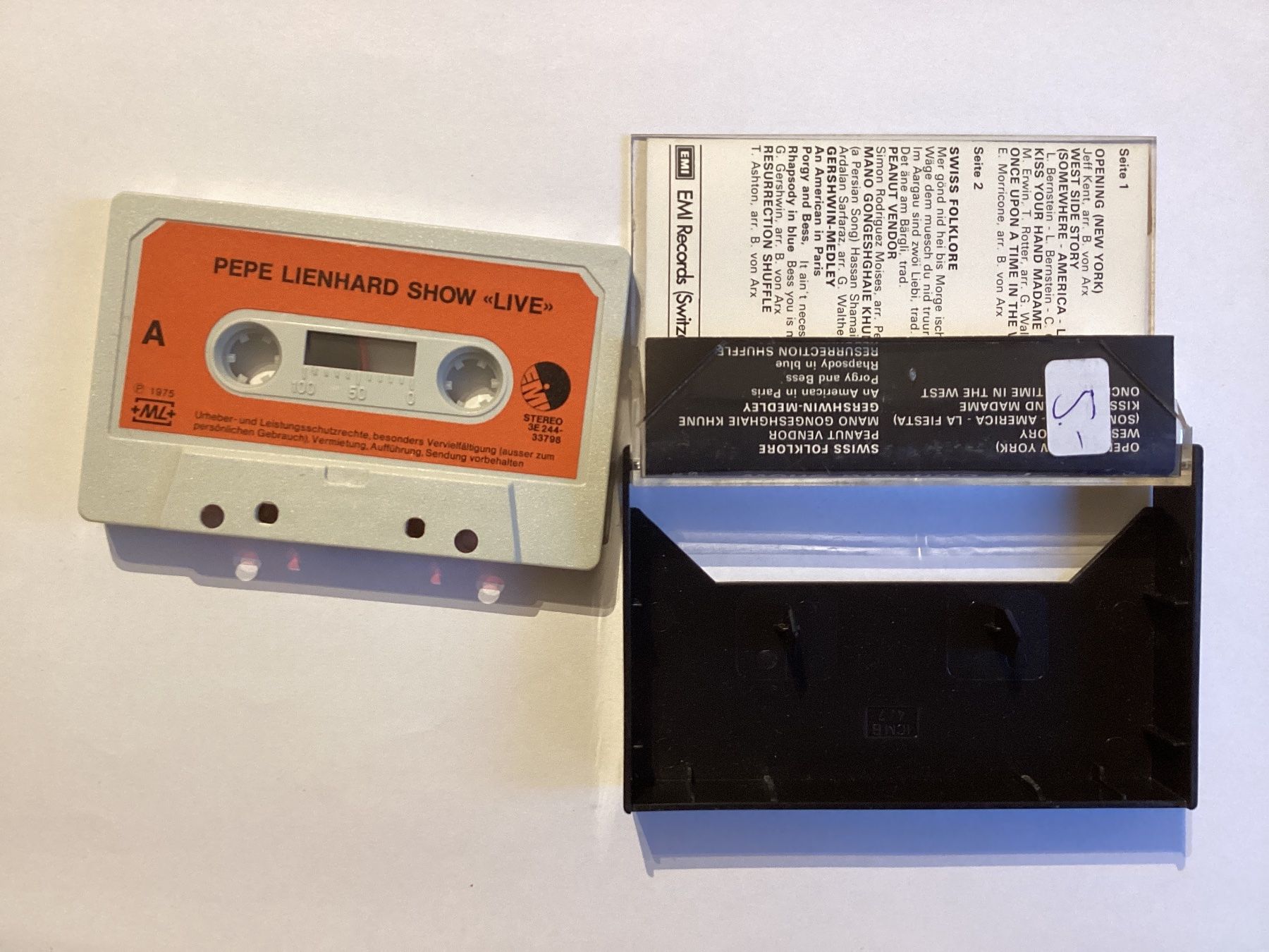 Musicassette: Pepe Leinhard Show MC - Live – Usato da Gutenswil venduto da Hamzian 1