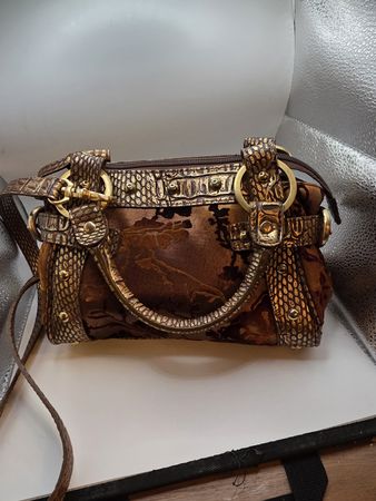 Braccialini Handtasche, spezielle Form. Design Italy