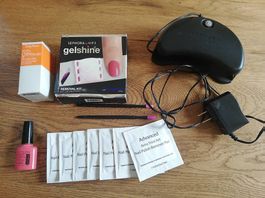 Nagelset Gel-Laque mit UV-Lampe