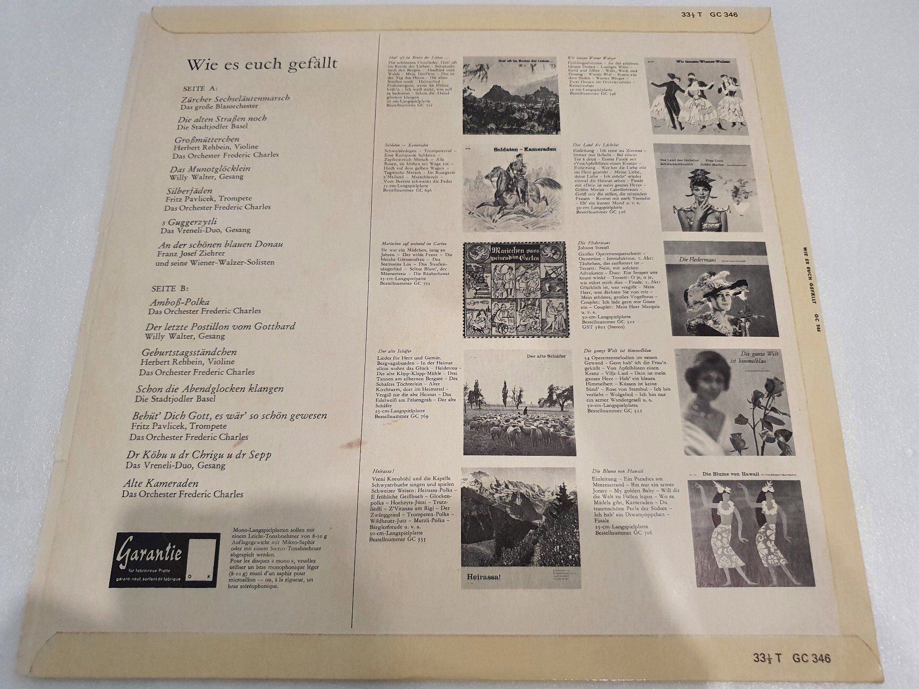 Vinyles: Wie Es Euch Gefällt – D'occasion à Uster par Vinyl-Leidenschaft 1