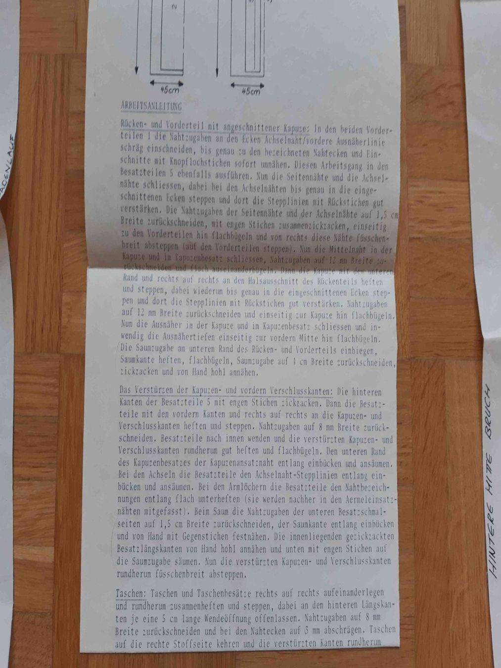 Cartamodelli: Schnittmuster für Bademantel – Usato da Windisch venduto da Re_ 5