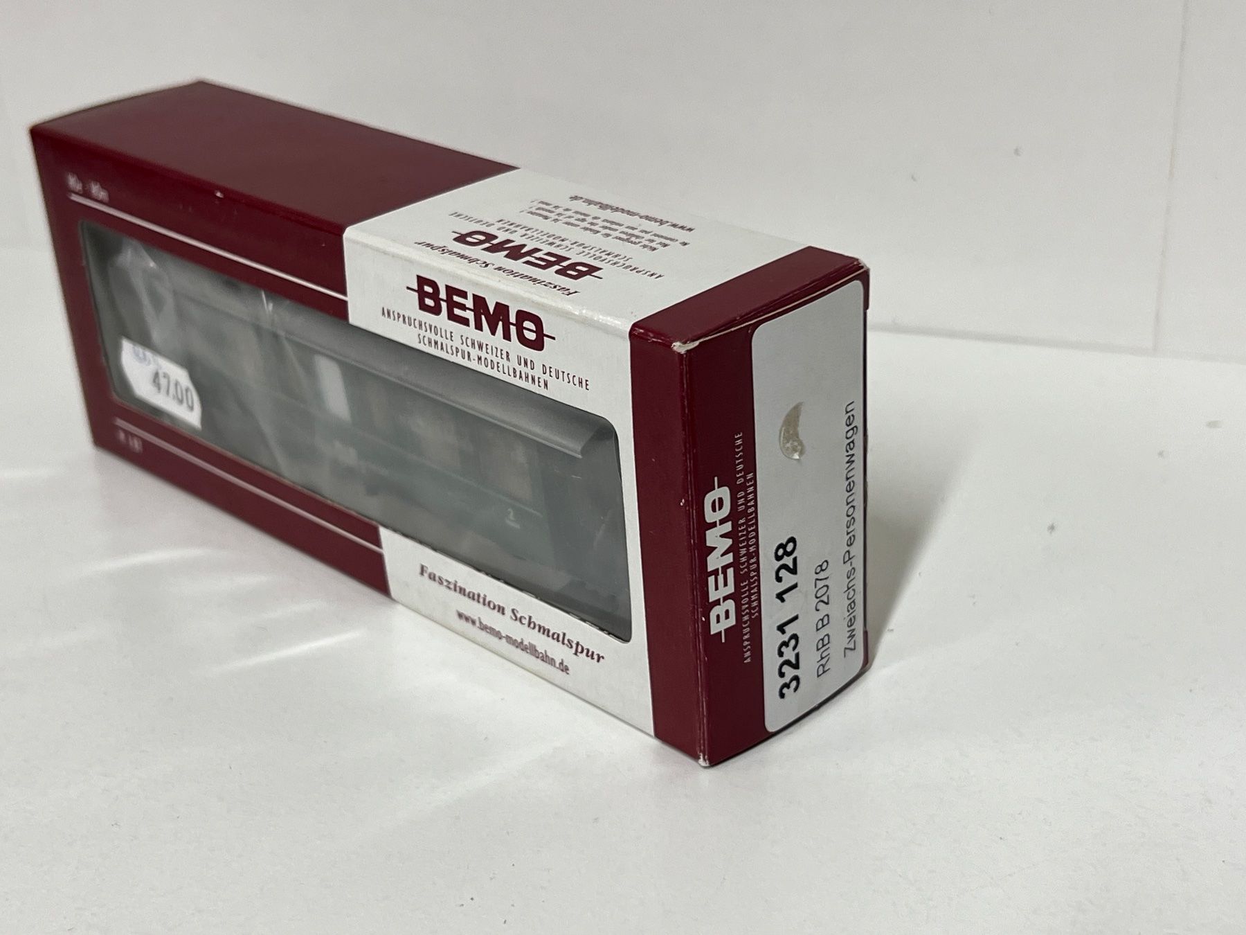 Bemo Modelleisenbahnen: Bemo RhB B2 2077 2.Kl. H0m – Gebraucht aus Neuenhof von ludovicco 6