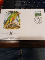 Couverture Premier Jour WWF Îles Caïmans, Rare!