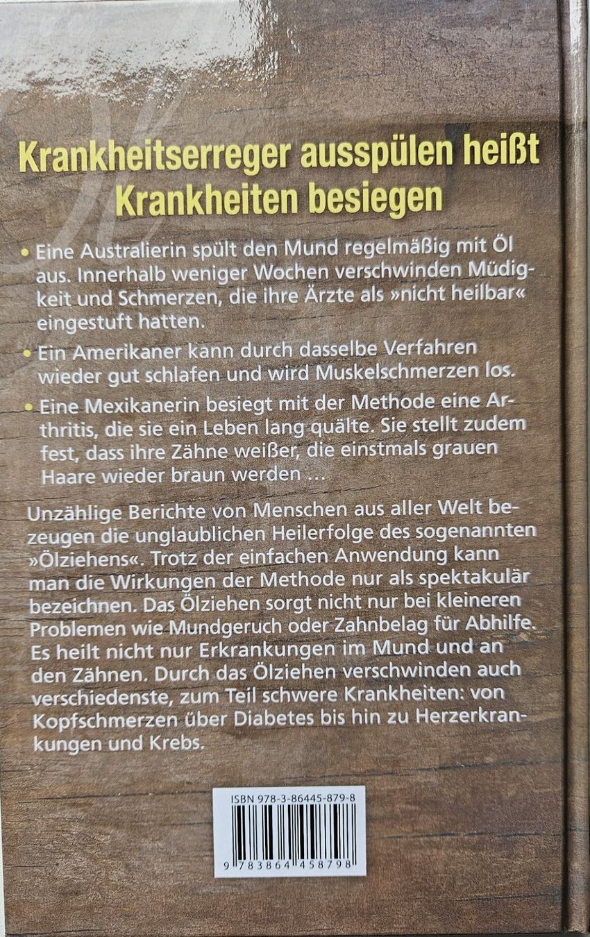 Bücher: Oelziehkur - Bruce Fife – Gebraucht aus Seengen von Weitergeber 1