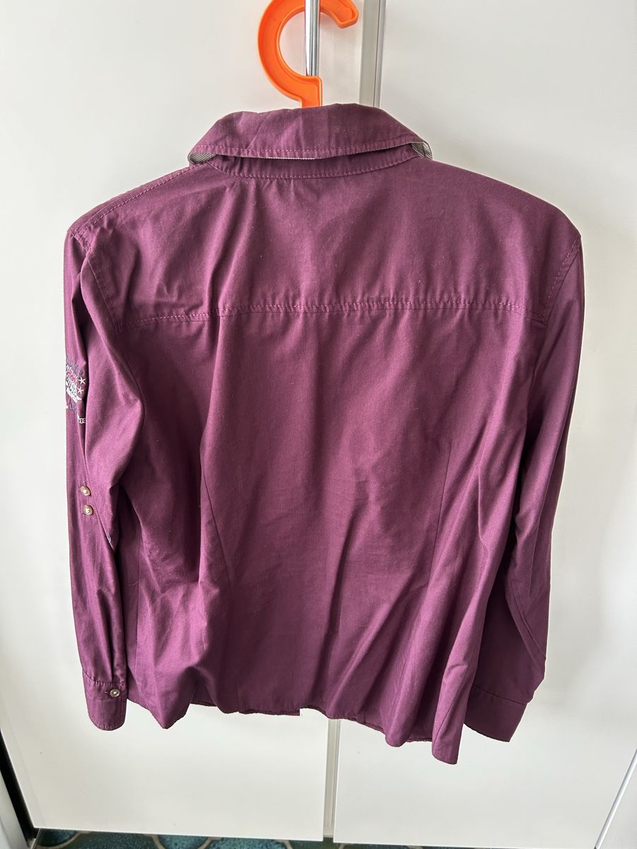 Gerry Weber Camicette: Gerry Weber Bluse, bordeaux, Gr. 42 – Usato da Emmen venduto da Carbru 2