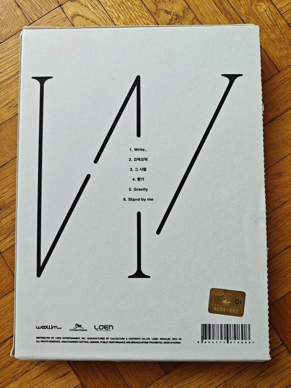CD: NAM WOO HYUN - Write - The First Mini Album – Nuovo (secondo la descrizione) da Carouge GE venduto da Andelie 1