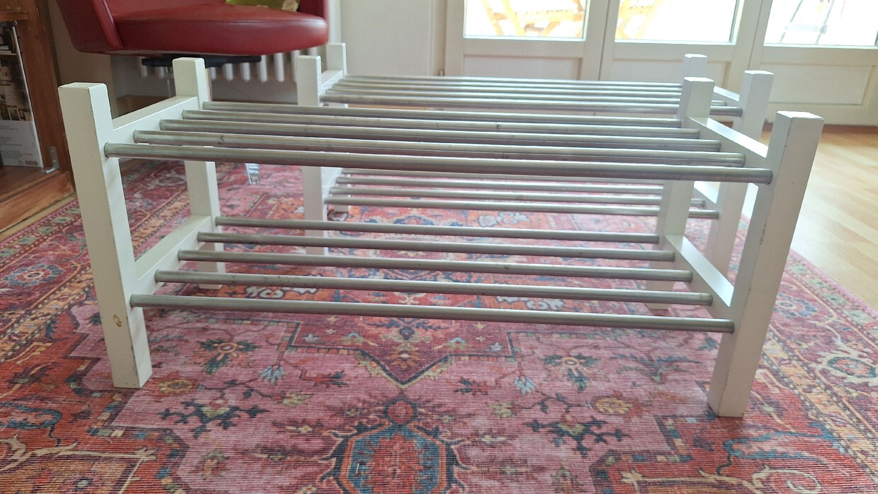 Ikea Regale: 2x Schuhregal, Metall/Holz – Gebraucht aus Winterthur von shishibelle 1