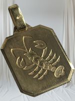 Goldanhänger aus 18 Karat, Sternzeichen Krebs🦞
