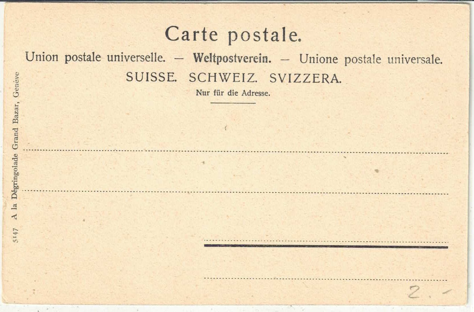 Cartes postales: Lac Leman - Barque – D'occasion à Ettingen par Kartenplanet 1