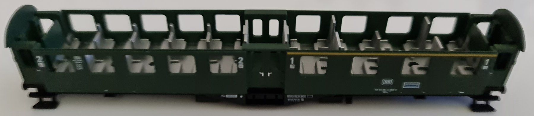 Fleischmann Modellini di ferrovie: Fleischmann DB Wagen Gehäuse N – Nuovo (secondo la descrizione) da Pfungen venduto da Fastback66