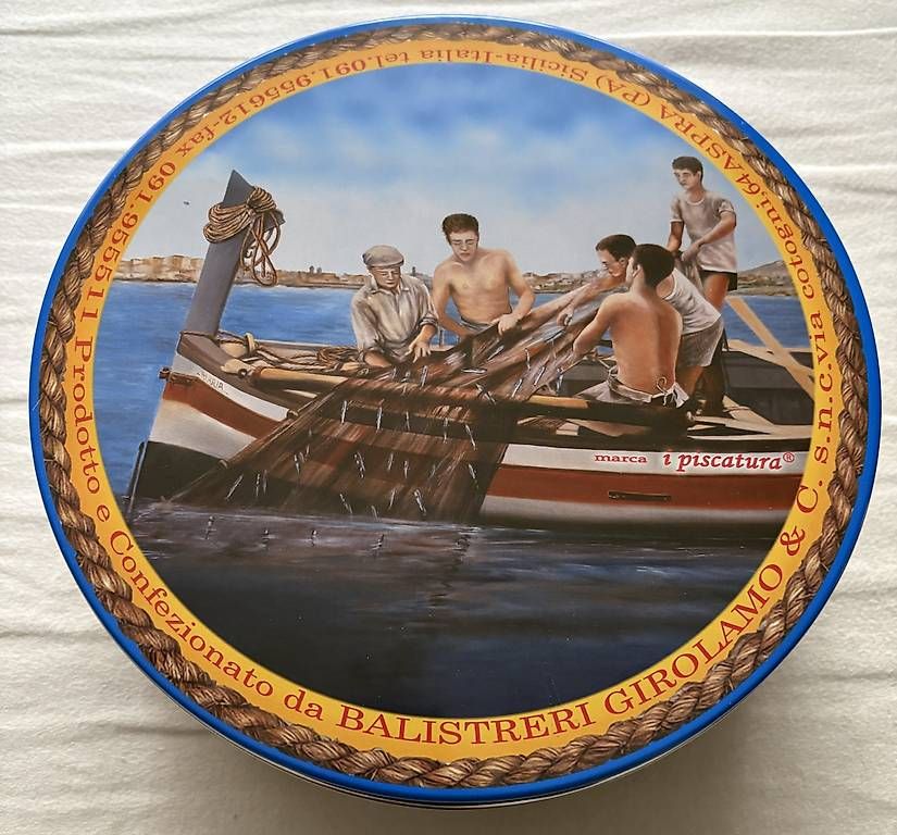 Barattoli: Runde Blechbüchse B 32cm x H 13cm – Usato da Wallisellen venduto da pie_mf67 1