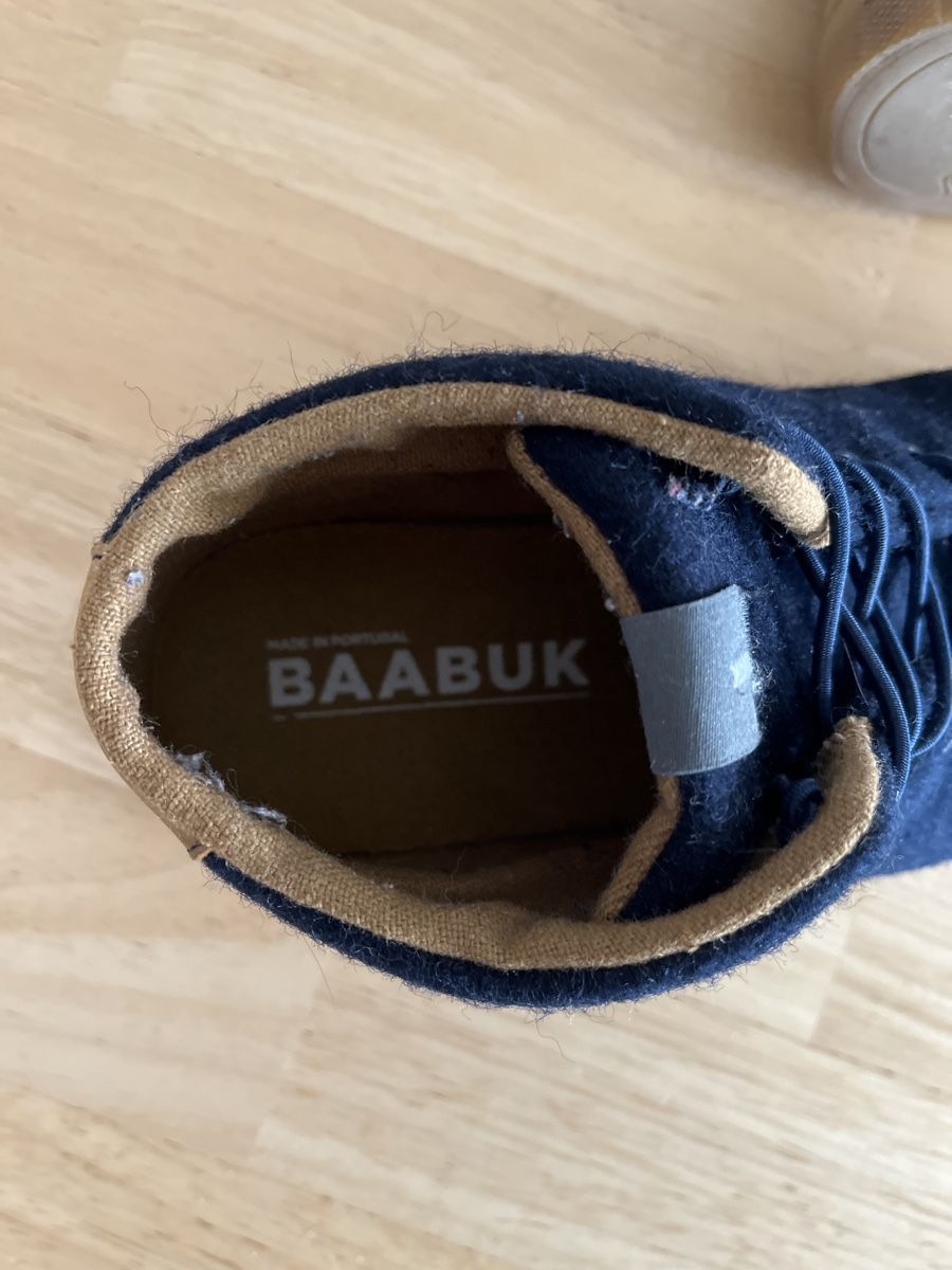 Scarpe da uomo: Baabuk bleu et brun – Nuovo (secondo la descrizione) da Mont-sur-Lausanne venduto da Pioutch 3