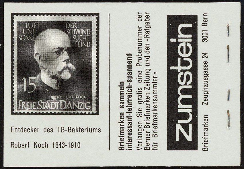 Tutti i francobolli: 1982: Markenheftchen grau 0-72d, postfrisch – Nuovo (secondo la descrizione) da Basel venduto da Strubelibs 1