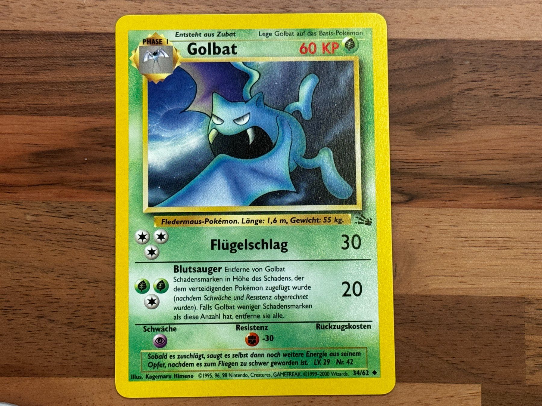 Pokémon Carte collezionabili: Pokemon Trading Karte Goldbat – Usato da Glattfelden venduto da Dani_Tanner