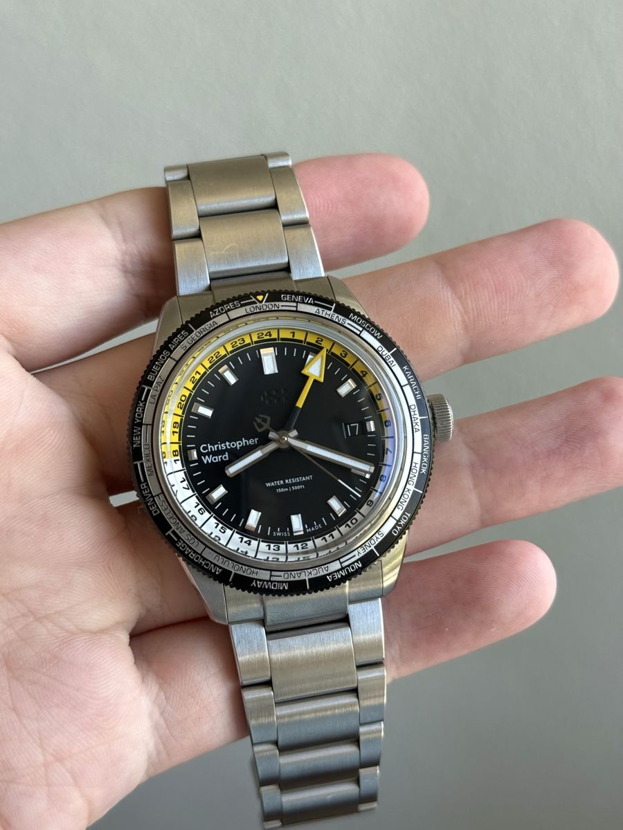 Christopher Ward Montres: Christopher Ward C65 Worldtimer GMT Automatik 41mm – D'occasion à Uster par AlabasterOne 1
