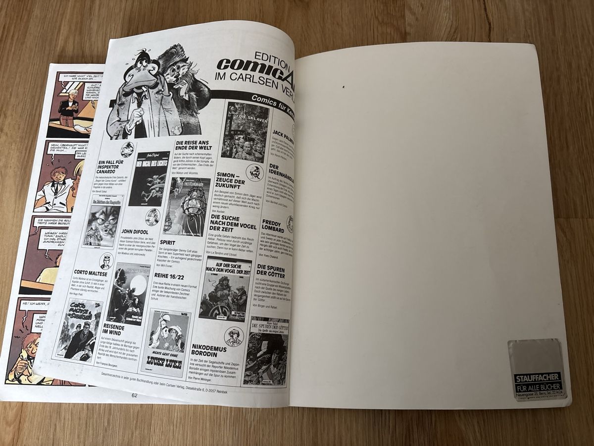 Fumetti: Die Verzwickte Affäre Luc Lamrac Comic  1987 – Usato da Chur venduto da copino 2