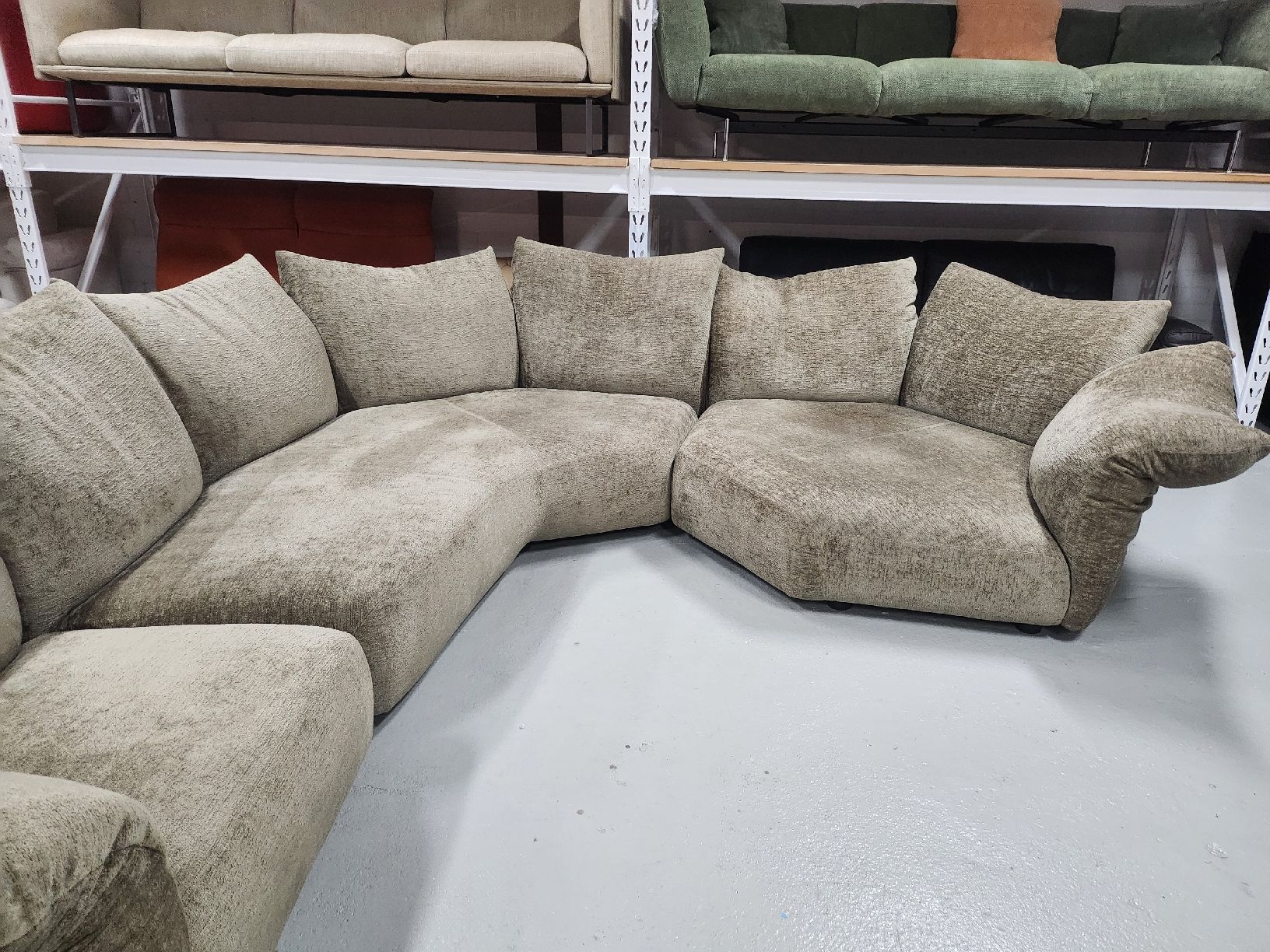 Edra Sofas: Edra – Standard modulares Ecksofa by Francesco Binfaré – Gebraucht aus Nijmegen von HermsenDesign 1