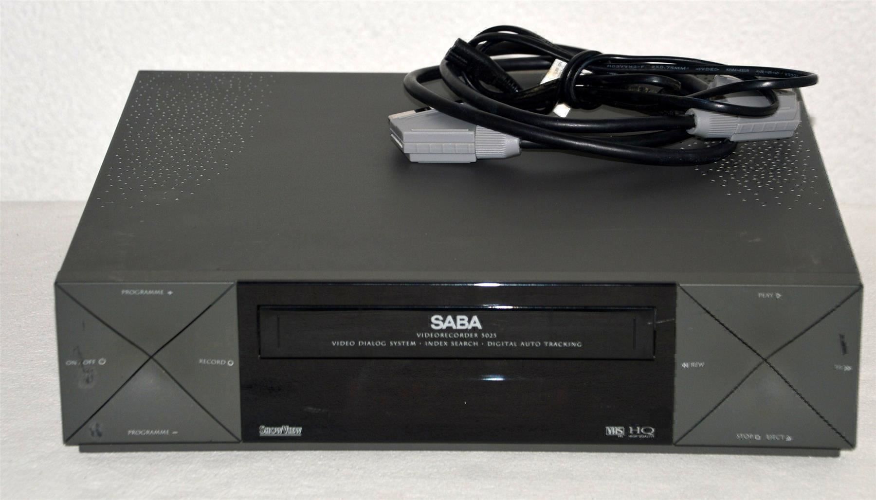 Registratori: Videorecorder VHS  Saba VR5025 magnétoscope – Usato da Collonges venduto da arashee 1
