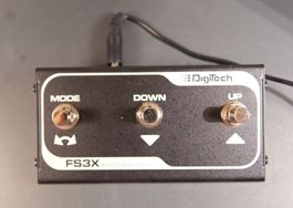 Digitech FS 3X 3-Funktion Fußschalter