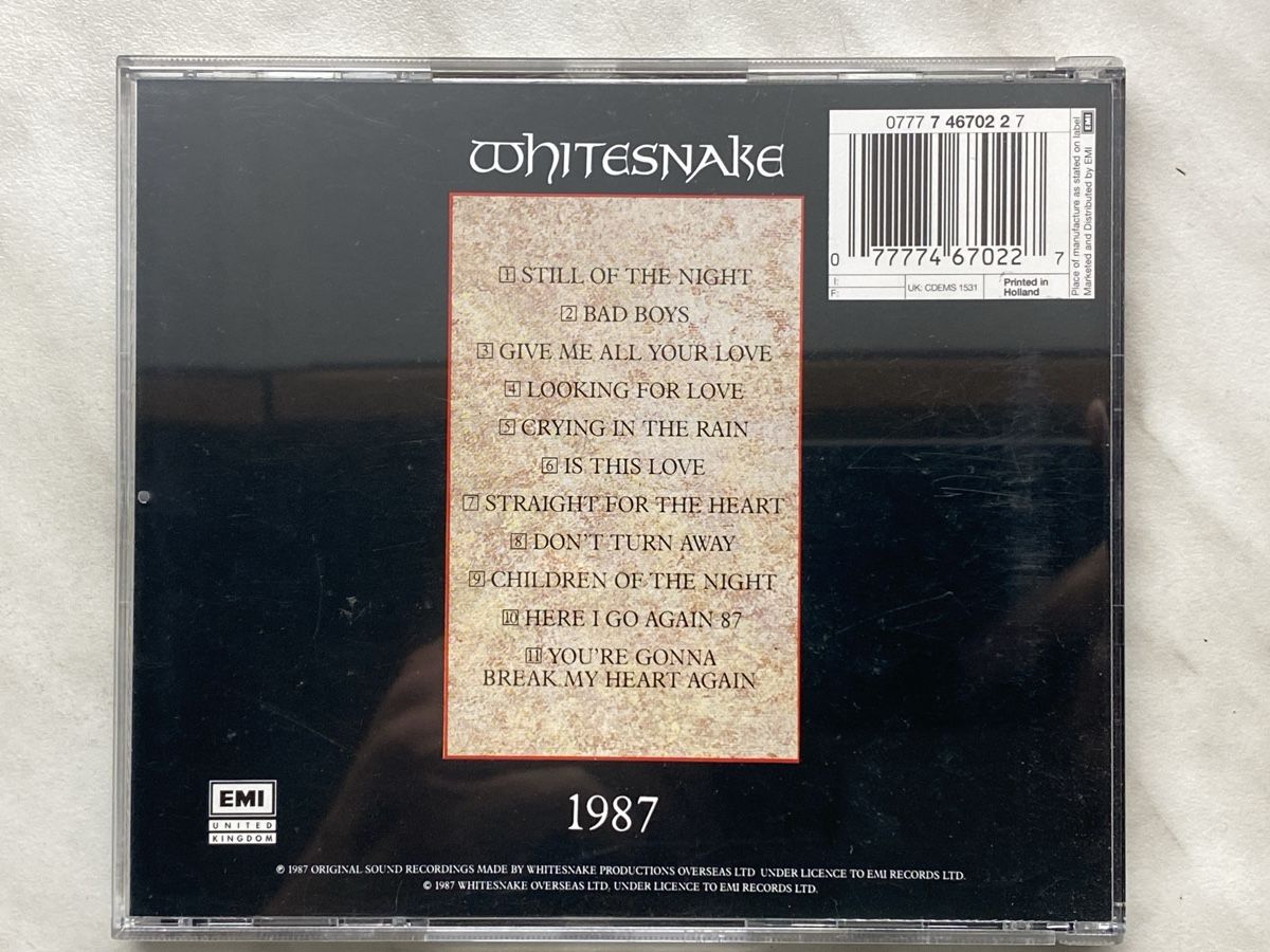 CD: Whitesnake 1987 – Usato da Aigle venduto da St_anger 1