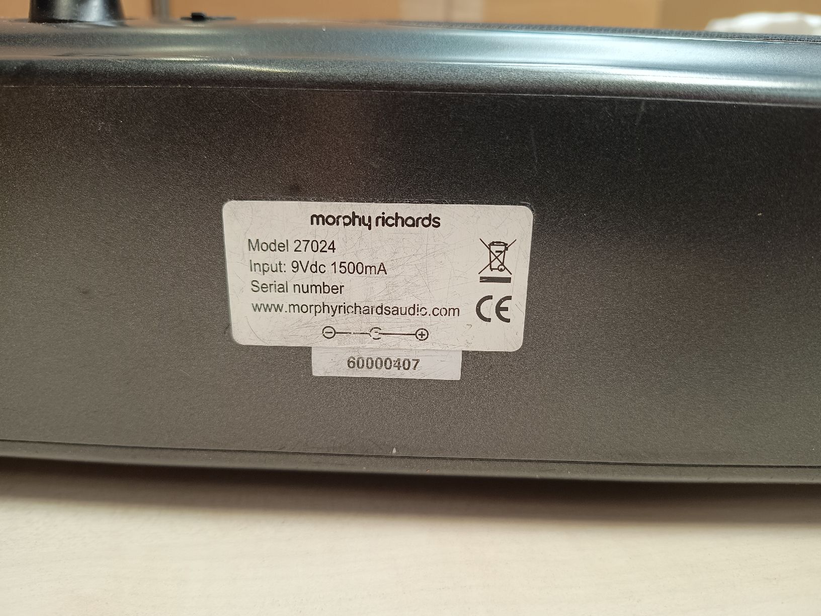 Radio: Morphy Richards Digitalradio Modell 27024, als defekt – Difettoso da Döttingen venduto da Schlei 5