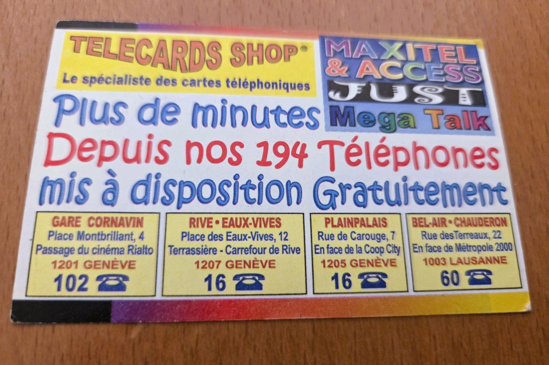 Schede telefoniche: PREPAID - SCHWEIZ – Usato da Brüttisellen venduto da Nighttrain