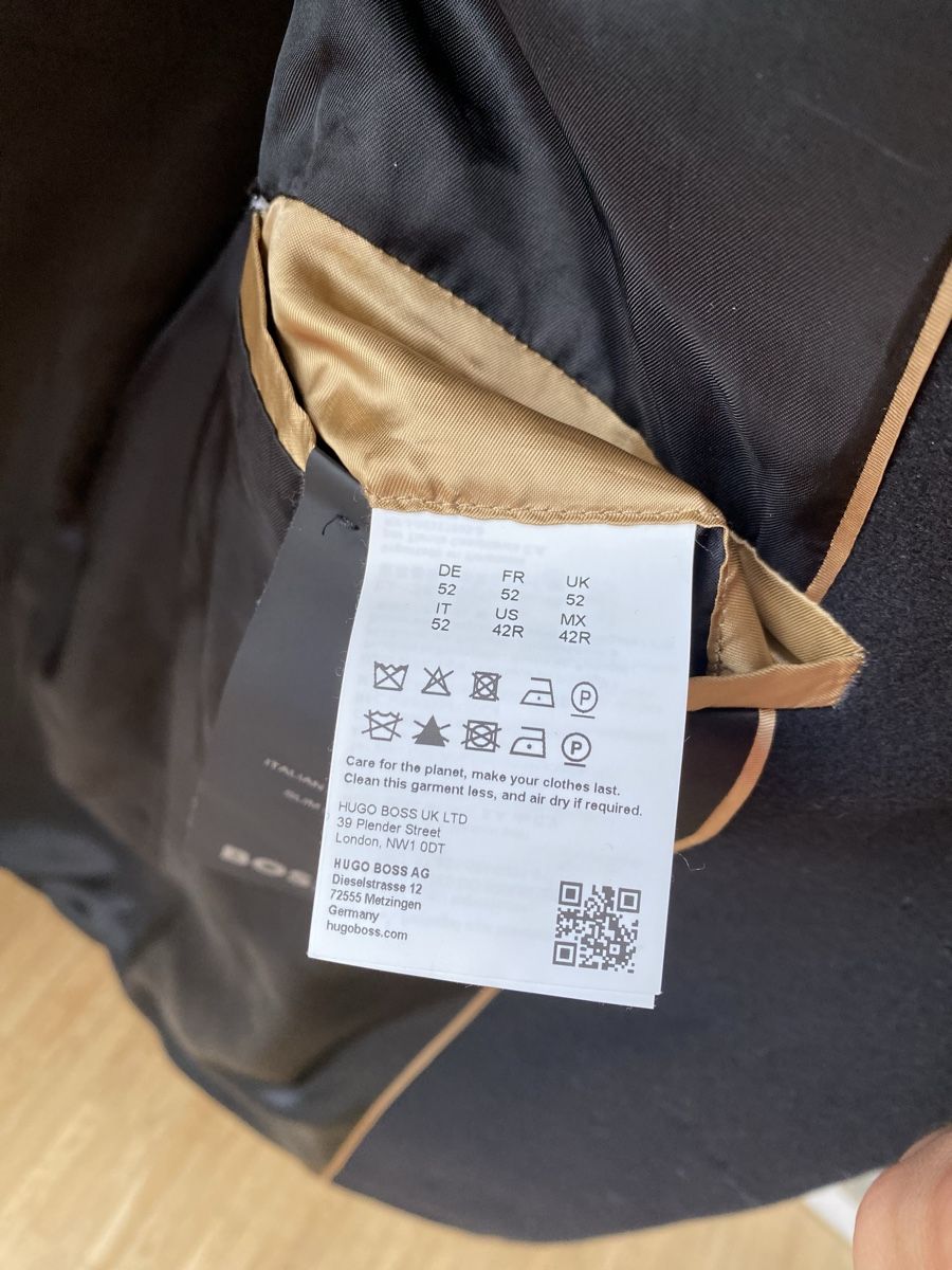 Cappotti: Boss Mantel Slim Fit Grösse 52  – Usato da Zürich venduto da dennisbooker2001 5