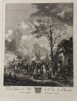 Philips Wouverman (1619-1668) - Orig. Radierung, Pferdemarkt