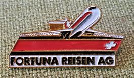 H871 Pin Schweiz Fortuna Reisen Flugzeug
