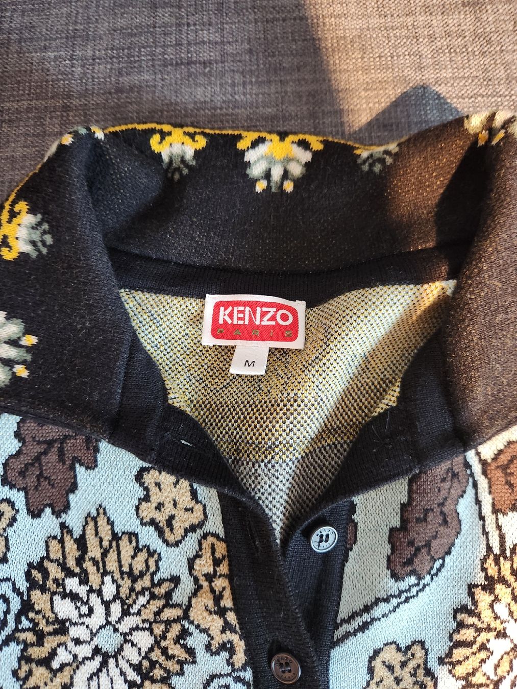 Kenzo Kleider: Kenzo Floral Archive Strickkleid – Gr. M – Neu (gemäss Beschreibung) aus Fällanden von TH-Boutique- 6