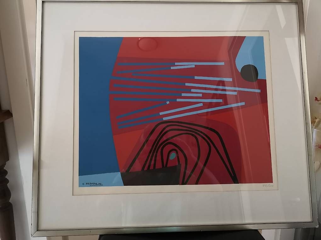 Grafica & Litografie: Enrico PRAMPOLINI 1894 - 1956 – Usato da Bulle venduto da italicum 3
