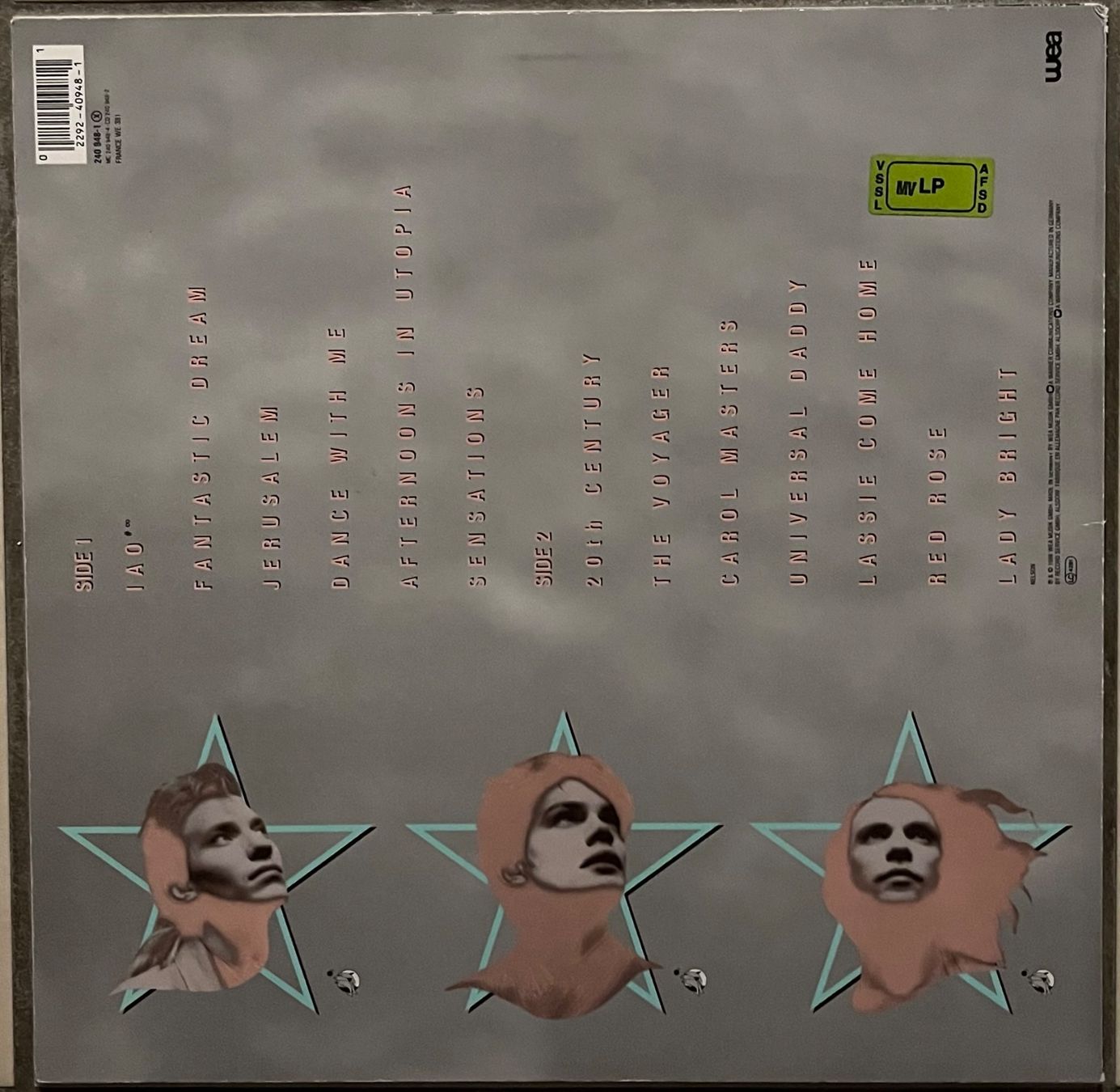 Schallplatten: ALPHAVILLE - AFTERNOONS IN UTOPIA - 33 Tours – Gebraucht aus Bussigny von vinyl-pas-cher 1