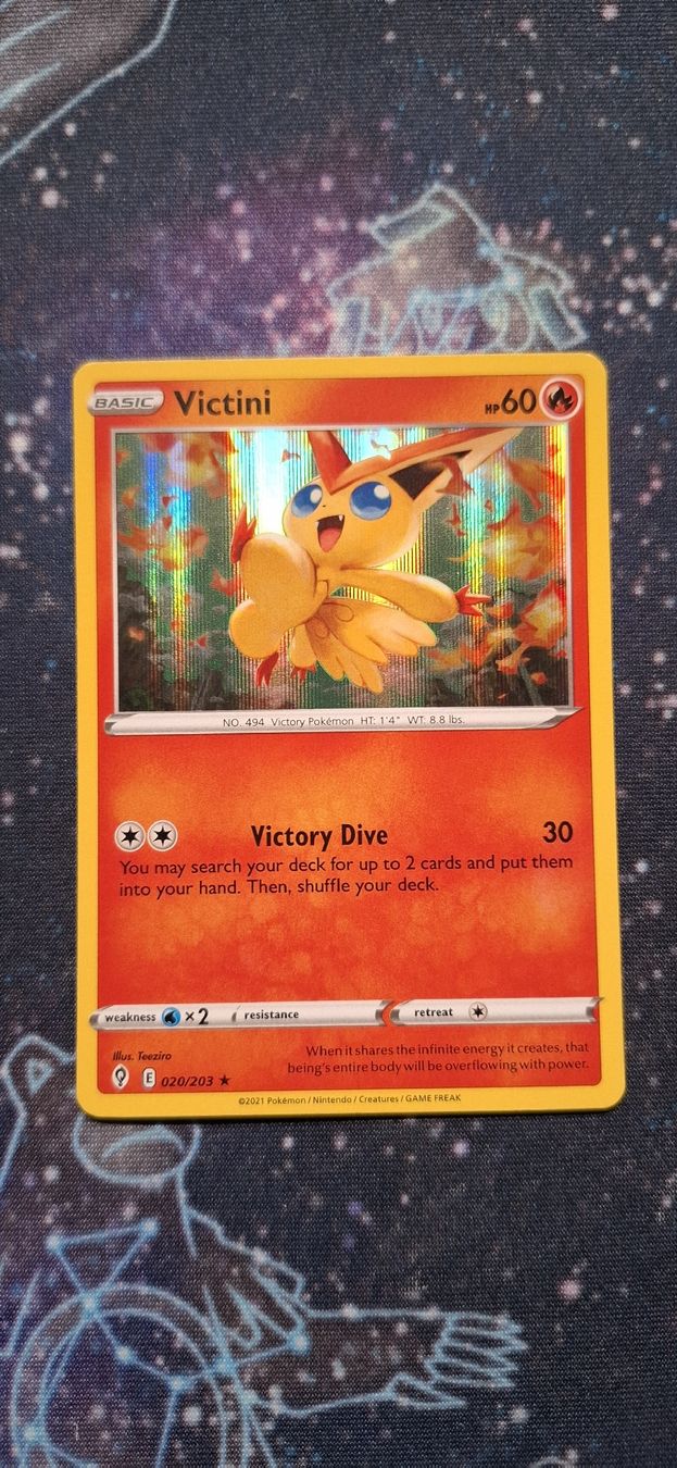 Pokémon Sammelbilder & Trading cards: Victini Evolving Skies - 020/203 ENG – Neu (gemäss Beschreibung) aus Petit-Lancy von Kara_TCG 1